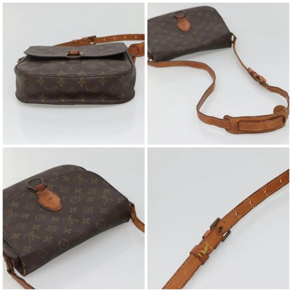 LOUIS VUITTON Monogram Saint Cloud GM Shoulder Bag M51242 LV Auth 141016 - Picture 15 of 16